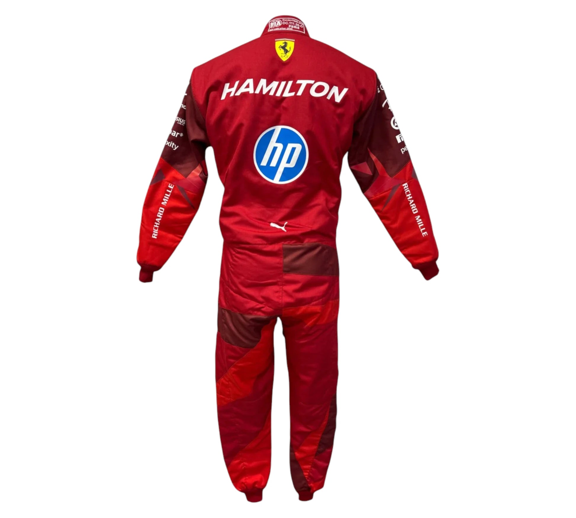 Lewis Hamilton Puma for Scuderia Ferrari HP Las Vegas 2025 race suit


