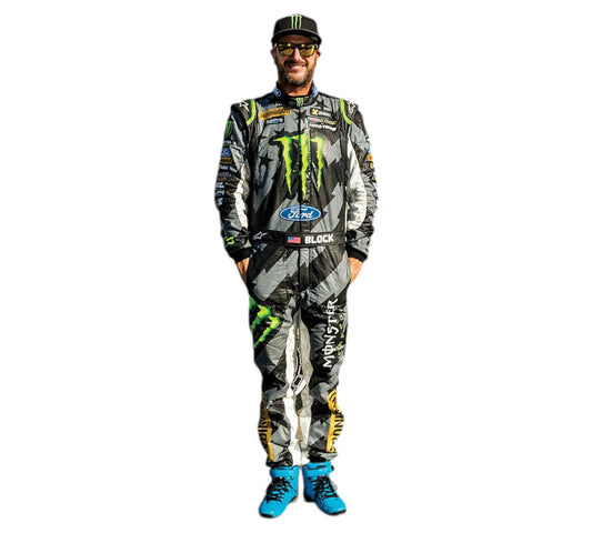 Ken Block Monster Sublimation Printed Go Kart Racing Suit | Craze Racewears