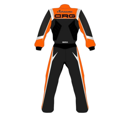 New 2022 CRG Go Kart Overall Sublimation Printed Replica Racing Suit
