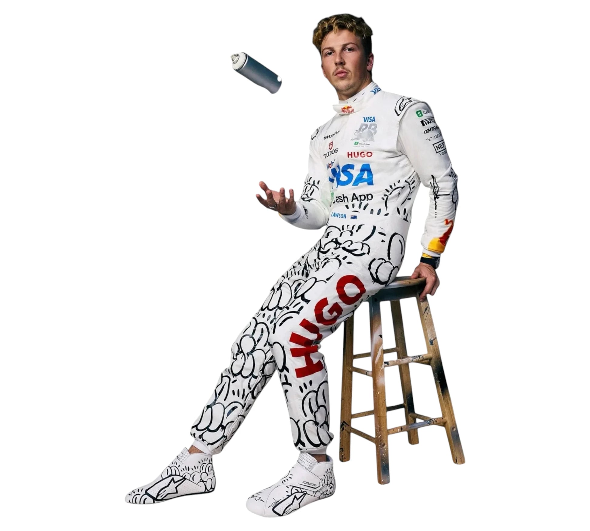 2025 Liam Lawson Racing Bulls British GP F1 Race Suit
