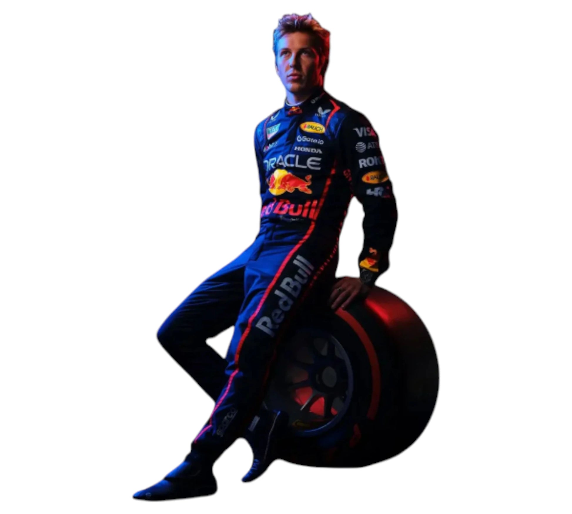 New 2025 Liam Lawson Red Bull F1 Race Suit  