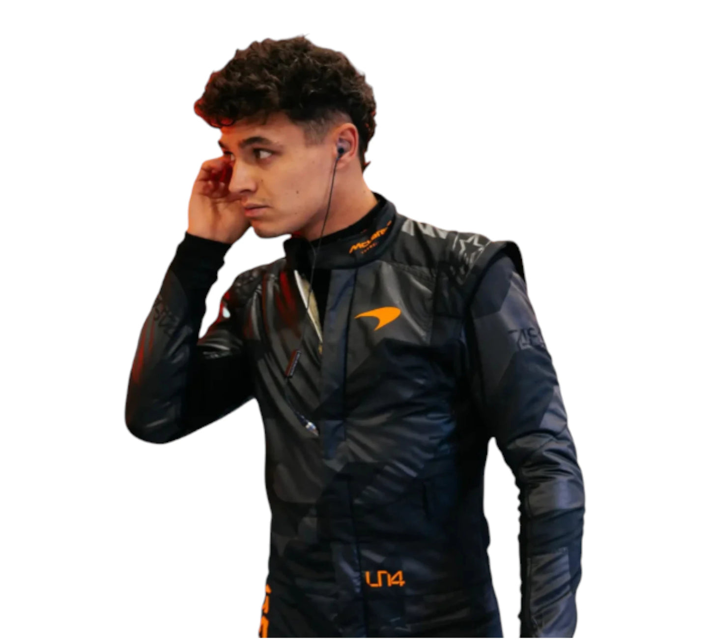 2025 New Oscar Piastri Black McLaren F1 Team Replica Racing Suit