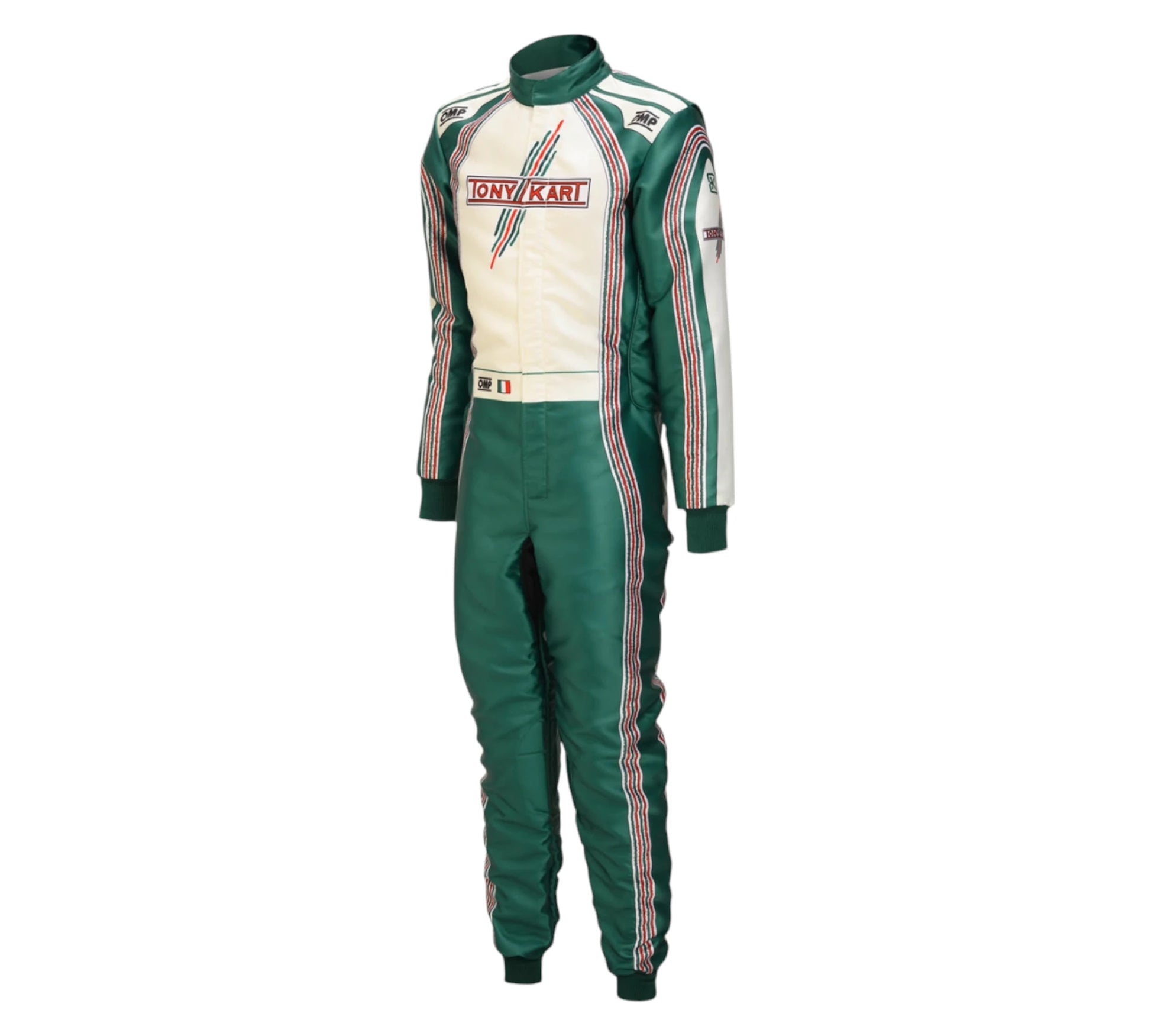 New 2025 Tony Kart Sublimation Printed Overall Replica Go Kart Driver Racing Suit