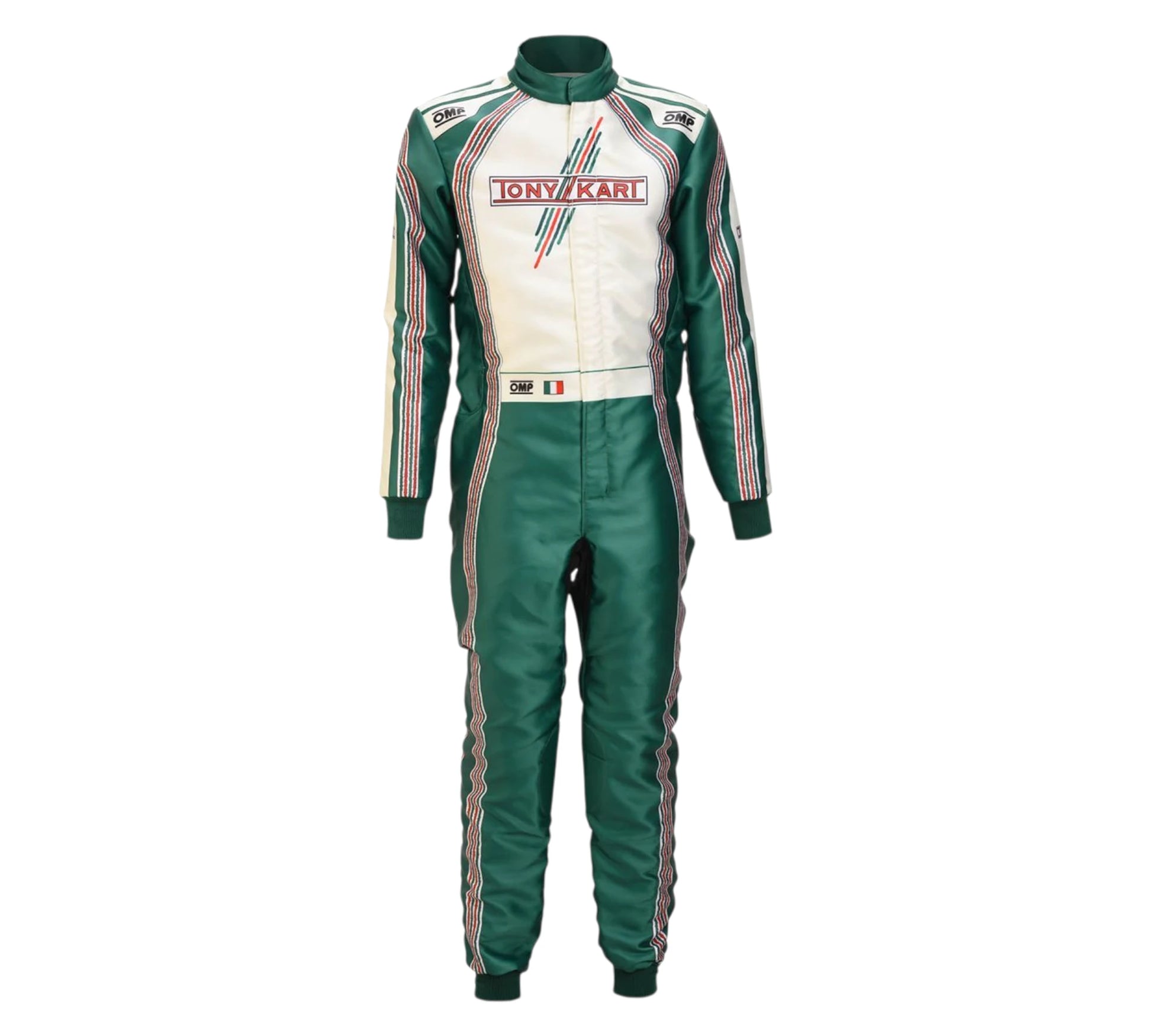 New 2025 Tony Kart Sublimation Printed Overall Replica Go Kart Driver Racing Suit