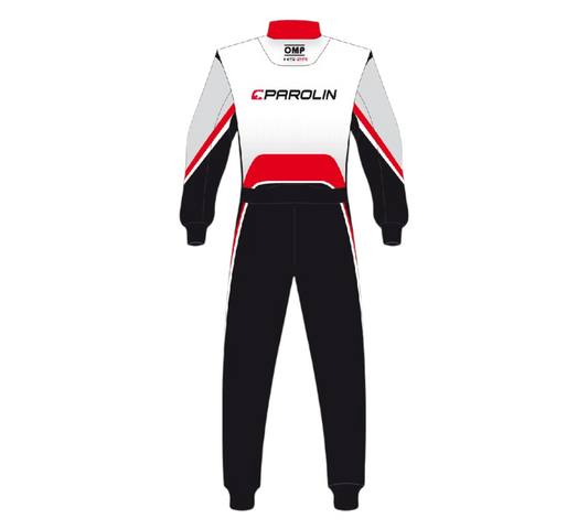 New Parolin MotorSports OMP Replica Kart Suit | Craze Racewears