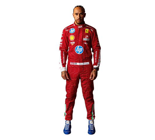 Puma for Scuderia Ferrari HP Lewis Hamilton Monza 2025 racing suit

