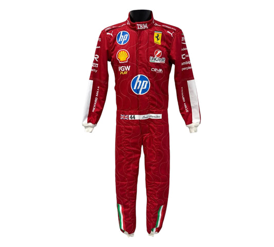 Puma for Scuderia Ferrari HP Lewis Hamilton Monza 2025 racing suit


