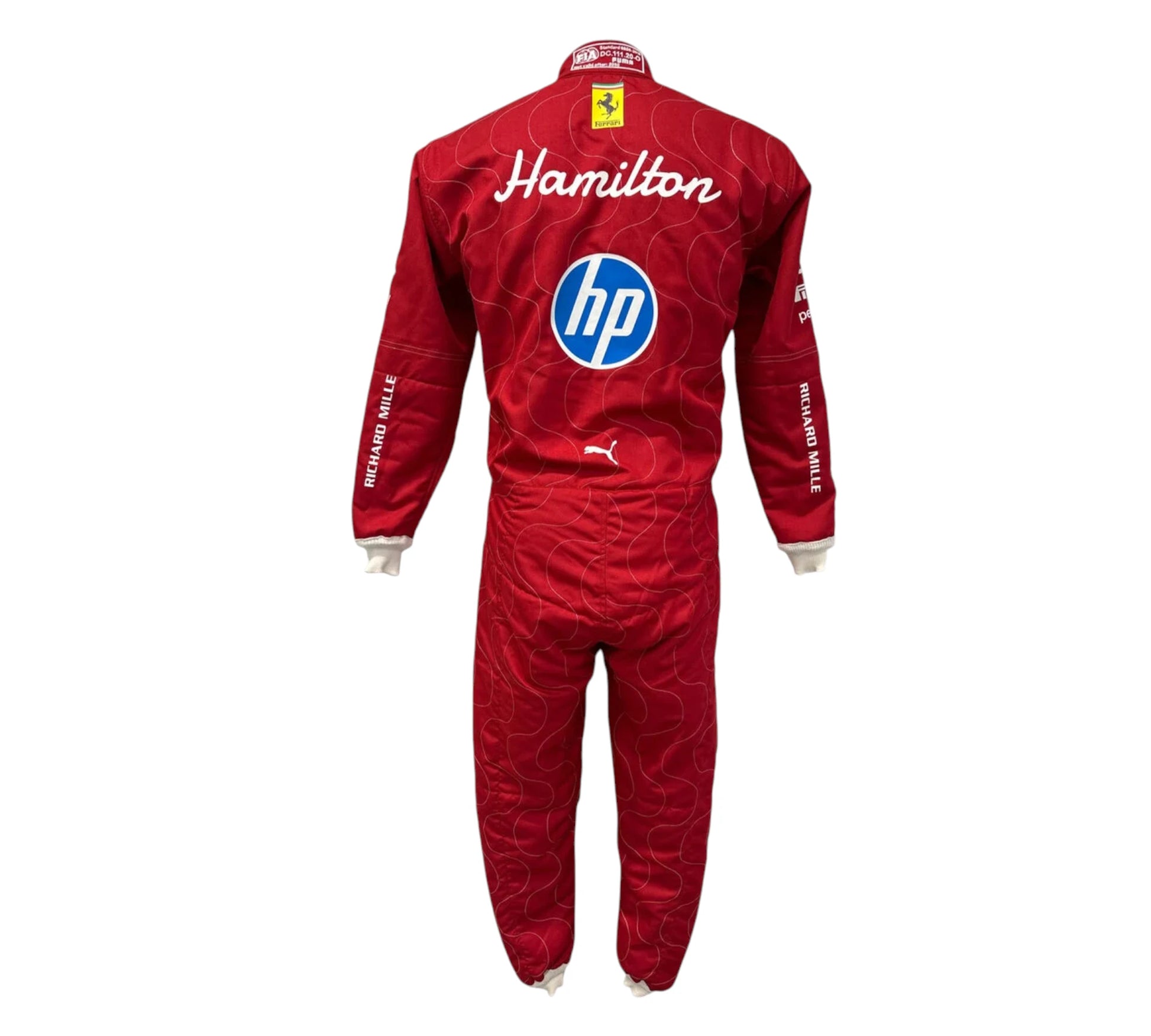 Puma for Scuderia Ferrari HP Lewis Hamilton Monza 2025 racing suit

