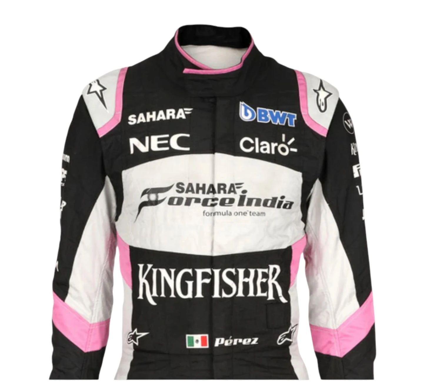 Sergio Perez 2017 F1 Racing Suit Team Force India
