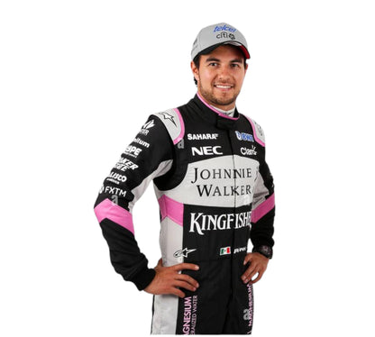 Sergio Perez 2017 F1 Racing Suit Team Force India