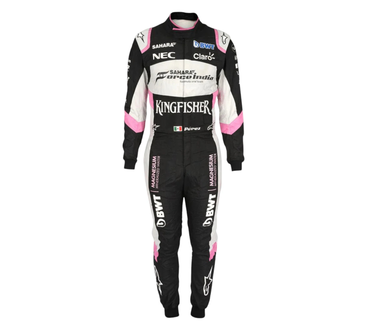 Sergio Perez 2017 F1 Racing Suit Team Force India