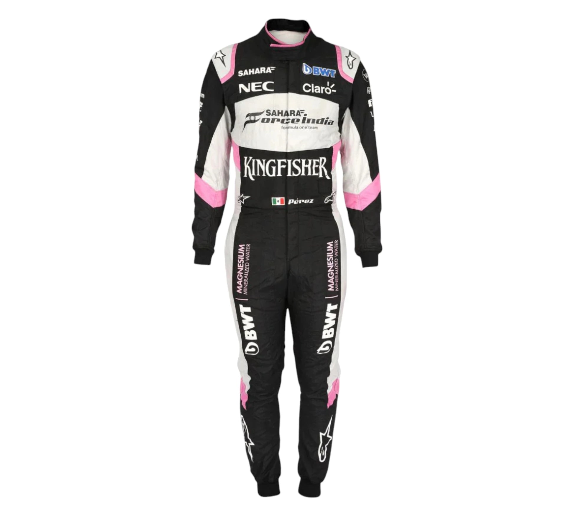Sergio Perez 2017 F1 Racing Suit Team Force India