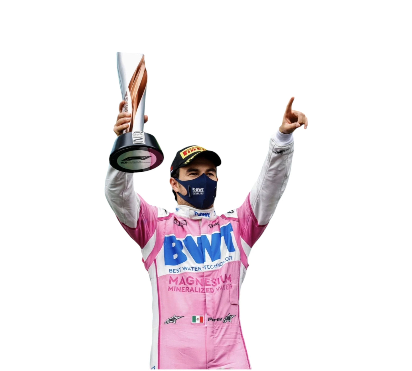 Sergio Perez 2020 BWT Racing F1 Team Race Suit Replica