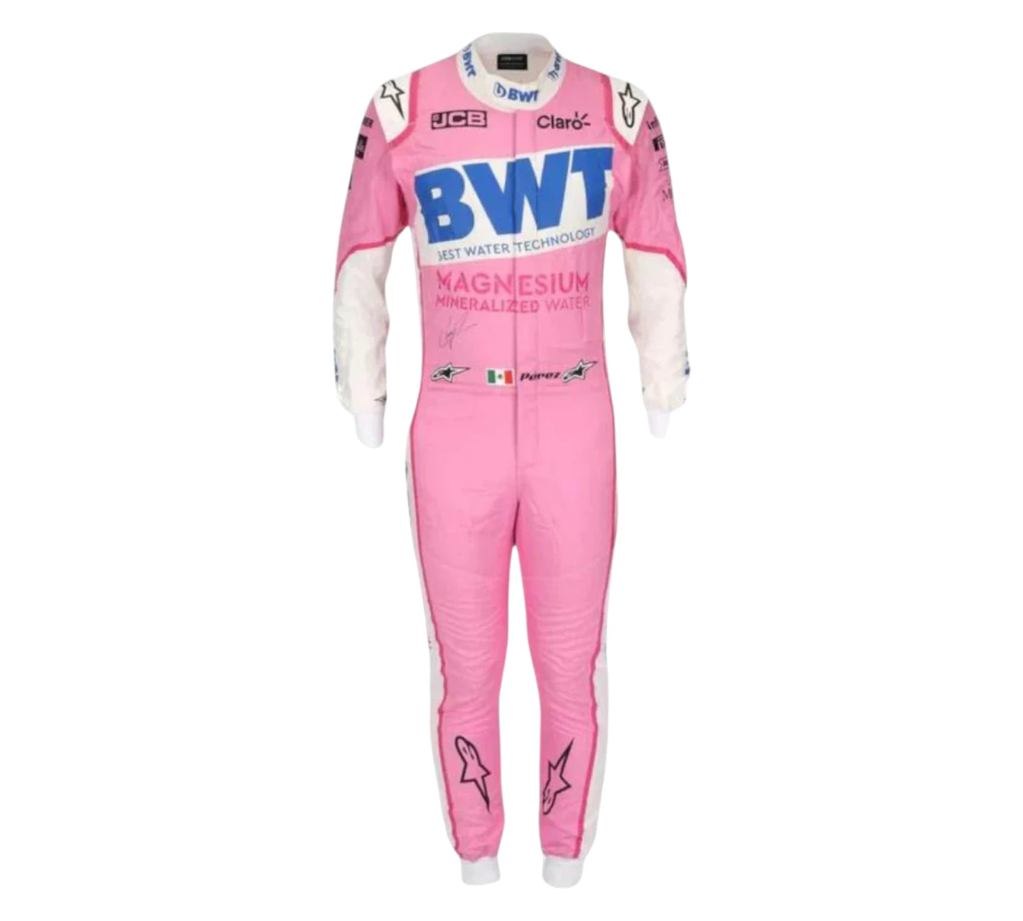 Sergio Perez 2020 BWT Racing F1 Team Race Suit Replica