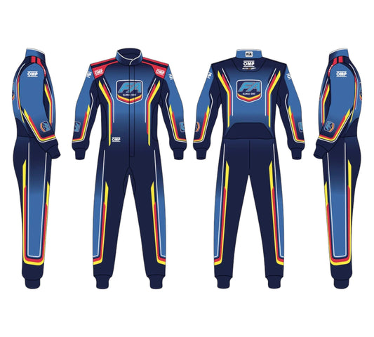 FA Karting Overall Go Kart Racing Sublimation Printed
