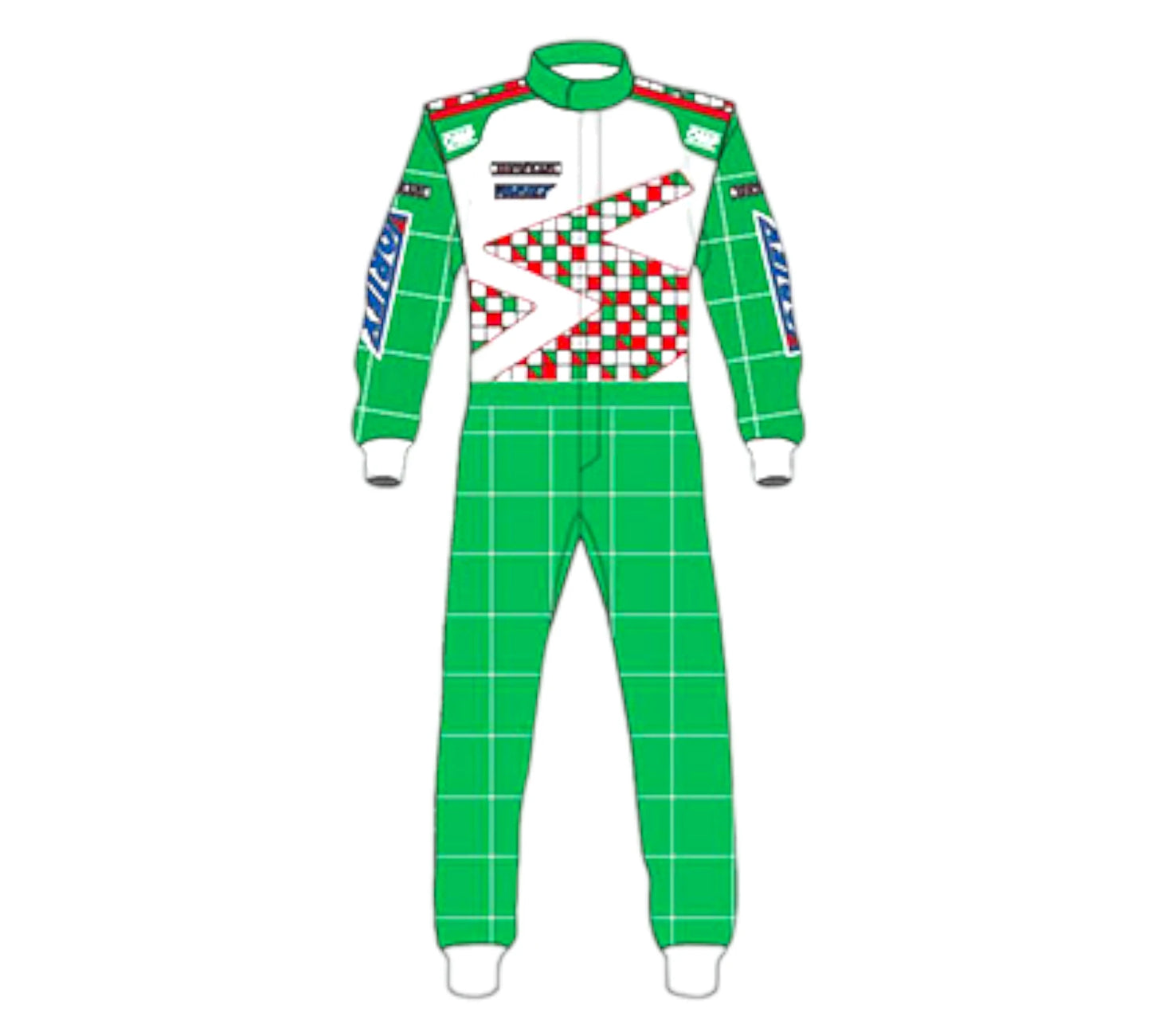New 2024 Tony Kart Sublimation Printed Overall Go Kart Driver Racing Suit