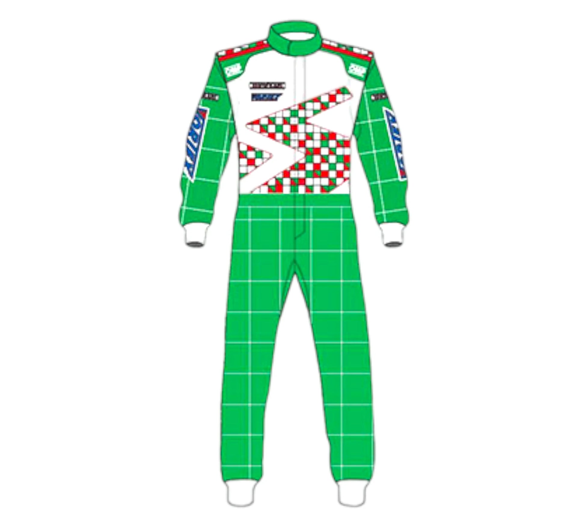 New 2024 Tony Kart Sublimation Printed Overall Go Kart Driver Racing Suit