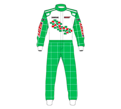 Tony Kart Sublimation Printed Overall Go Kart Driver Racing Suit